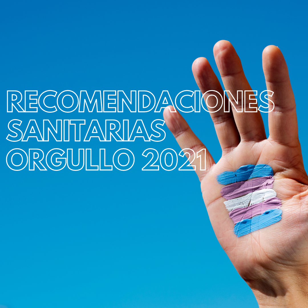 Recomendaciones sanitarias para celebrar el Orgullo 2021