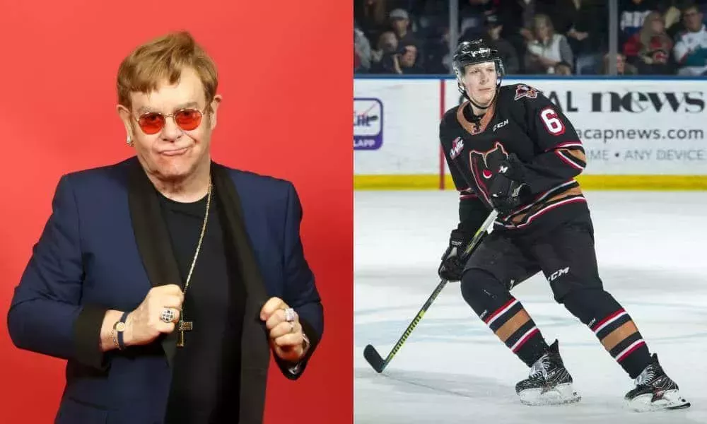 Elton John llam&oacute; personalmente a la estrella del hockey Luke Prokop para agradecerle que saliera del armario como gay