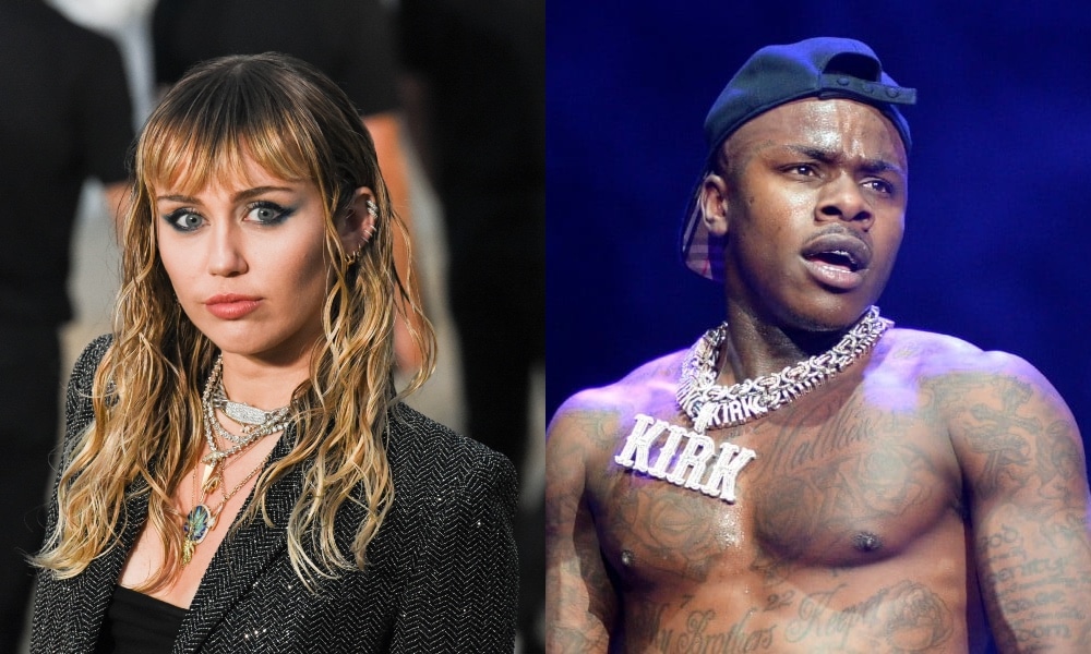 Miley Cyrus se ofrece a ayudar a educar a DaBaby