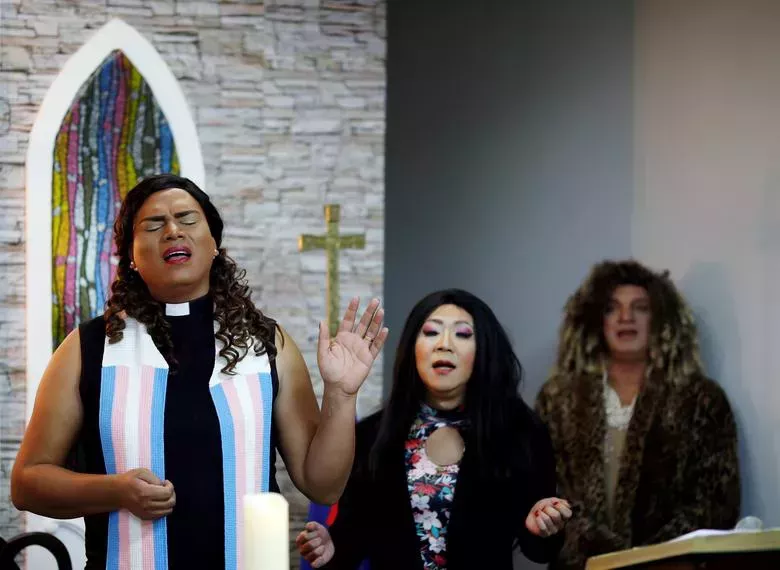 El primer pastor transgénero de Brasil: 