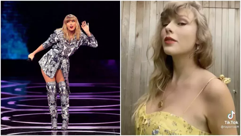 Taylor Swift acaba de entrar en TikTok e inmediatamente ha roto internet con este vestido floral de Fearless