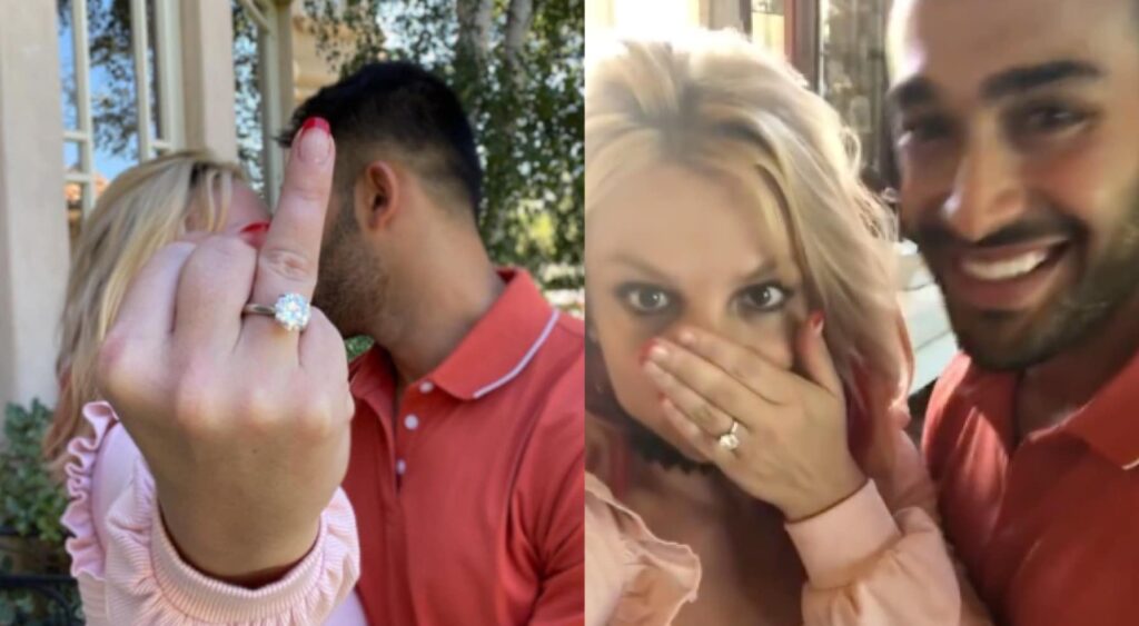 Britney Spears se compromete con su novio Sam Asghari