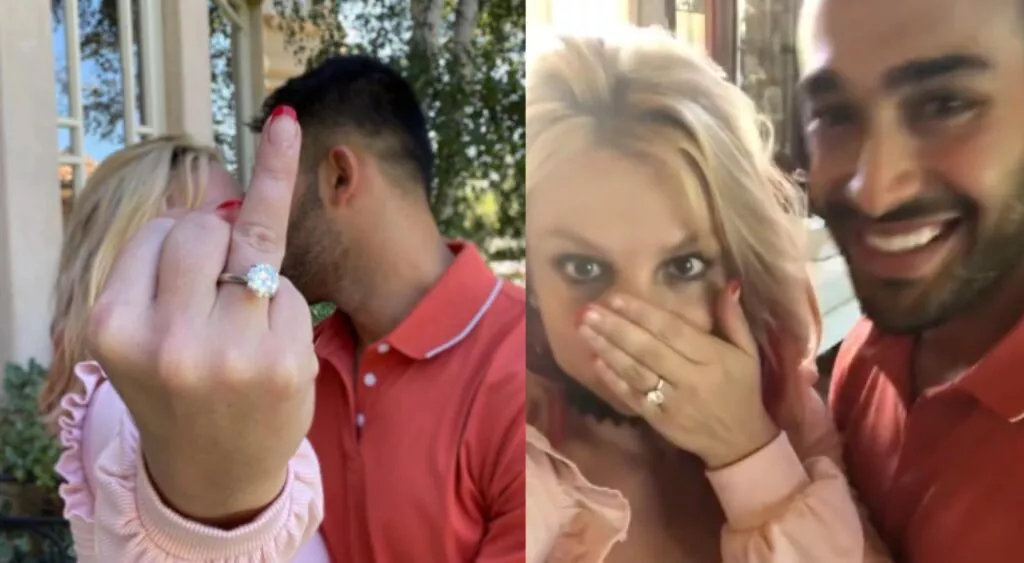 Britney Spears se compromete con su novio Sam Asghari: 