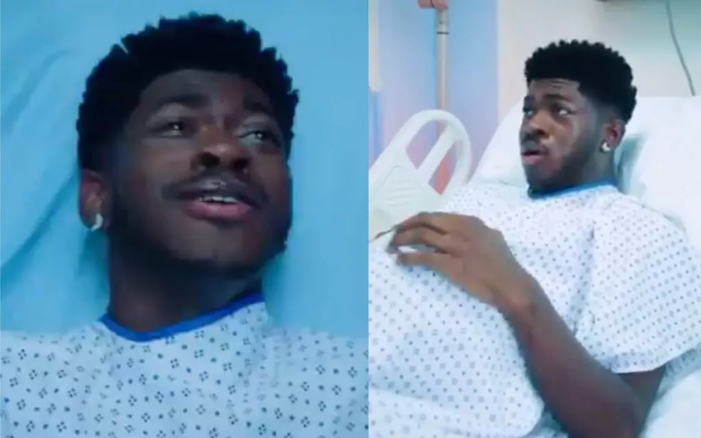 Lil Nas X da a luz, literalmente, a su nuevo álbum: 'Su b***y agua se acaba de romper'