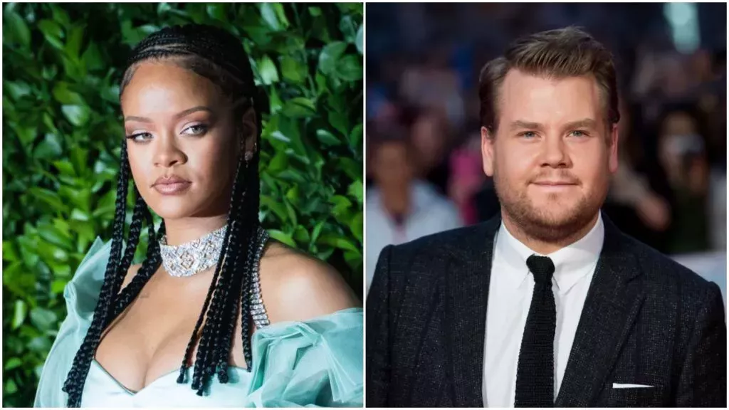 Los fans de Rihanna exigen a James Corden que 