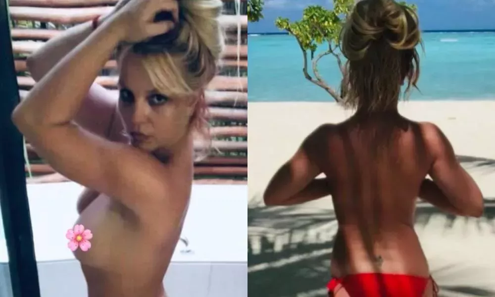 Britney Spears celebra la libertad de su padre con una liberadora sesión de fotos desnuda: 'Free the nipple'