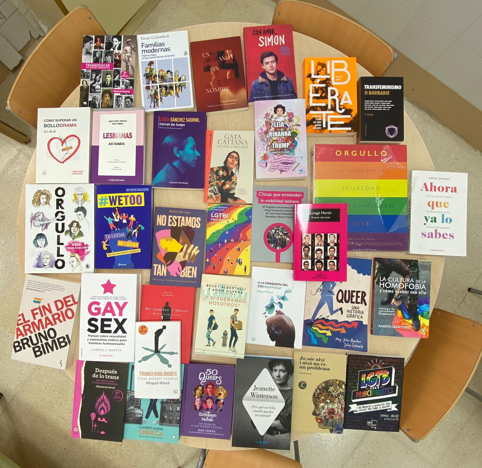 32 libros LGTB+ prohibidos en institutos de Castellón