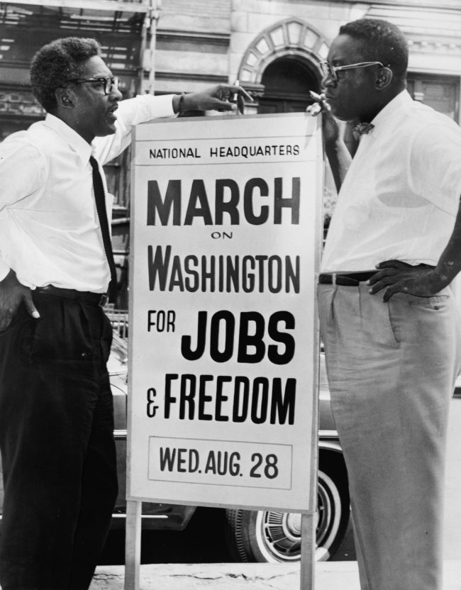 Más gente debería conocer a Bayard Rustin, el pionero asesor negro y gay de Martin Luther King