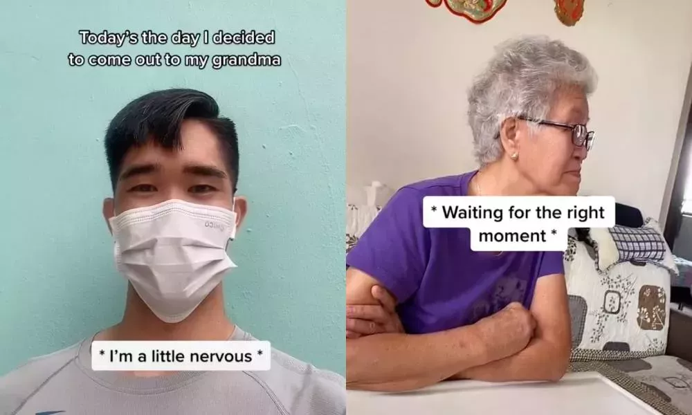 Un hombre comparte la conmovedora respuesta de su abuela a su salida del armario en un emotivo vídeo