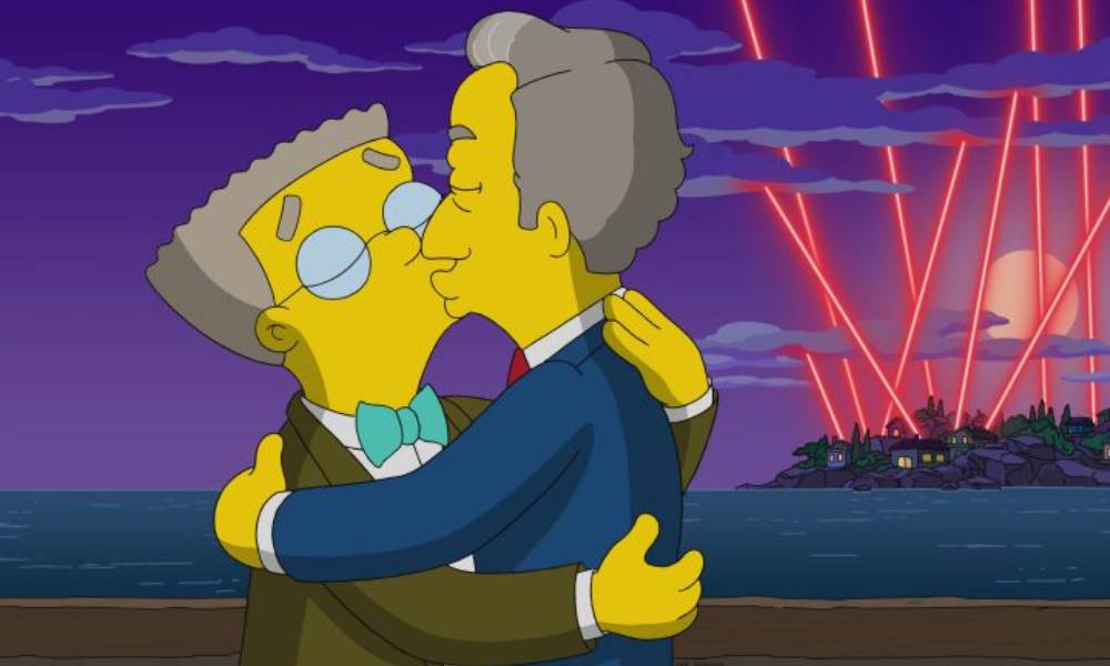 El icono gay de Los Simpson encuentra el amor