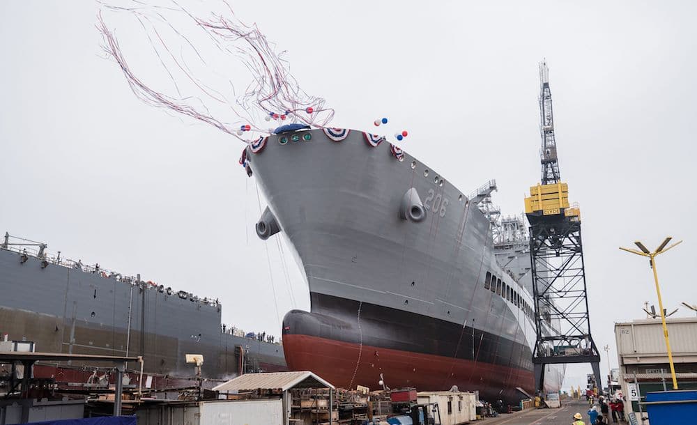 Un barco de la Armada de EEUU lleva el nombre de un pionero en derechos LGTB+