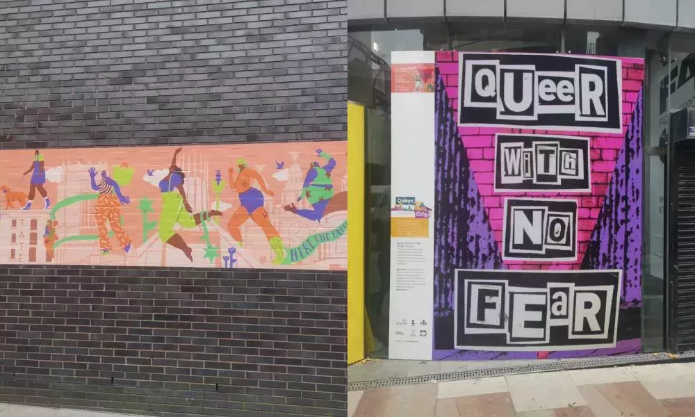 Un grupo LGBT+ queda 