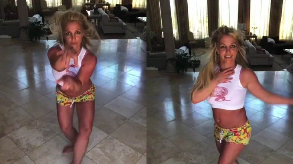 Britney Spears baila al ritmo de Justin Timberlake y reflexiona sobre