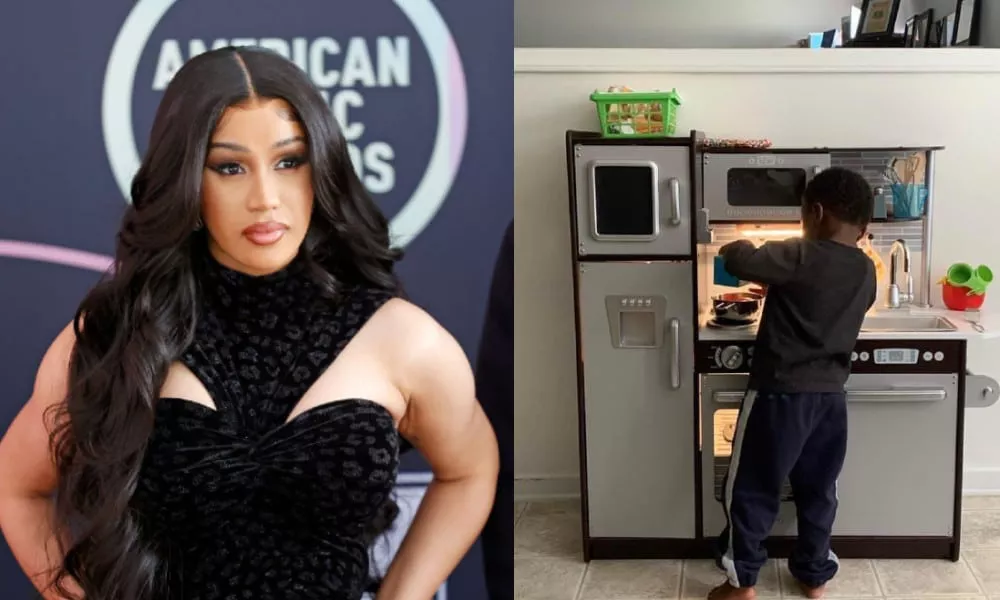 Cardi B zanja con rotundidad el rid&iacute;culo 'debate' de que los juegos de cocina para ni&ntilde;os son 'gay'