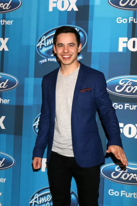 David Archuleta at the American Idol FINALE