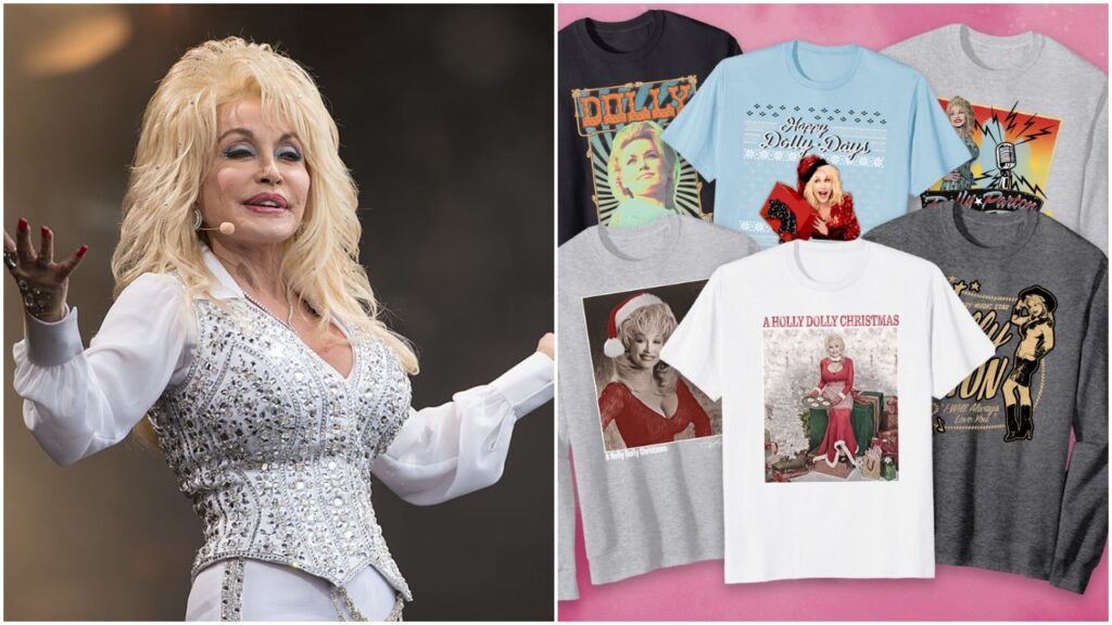 Dolly Parton lanza una colección de ropa navideña