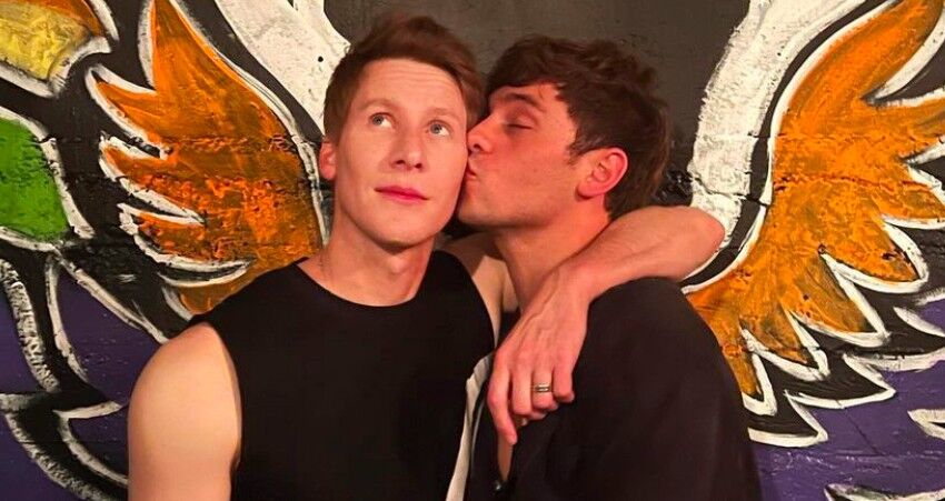 Dustin revela lo que haría si cambiara de cuerpo con su marido Tom Daley por un día