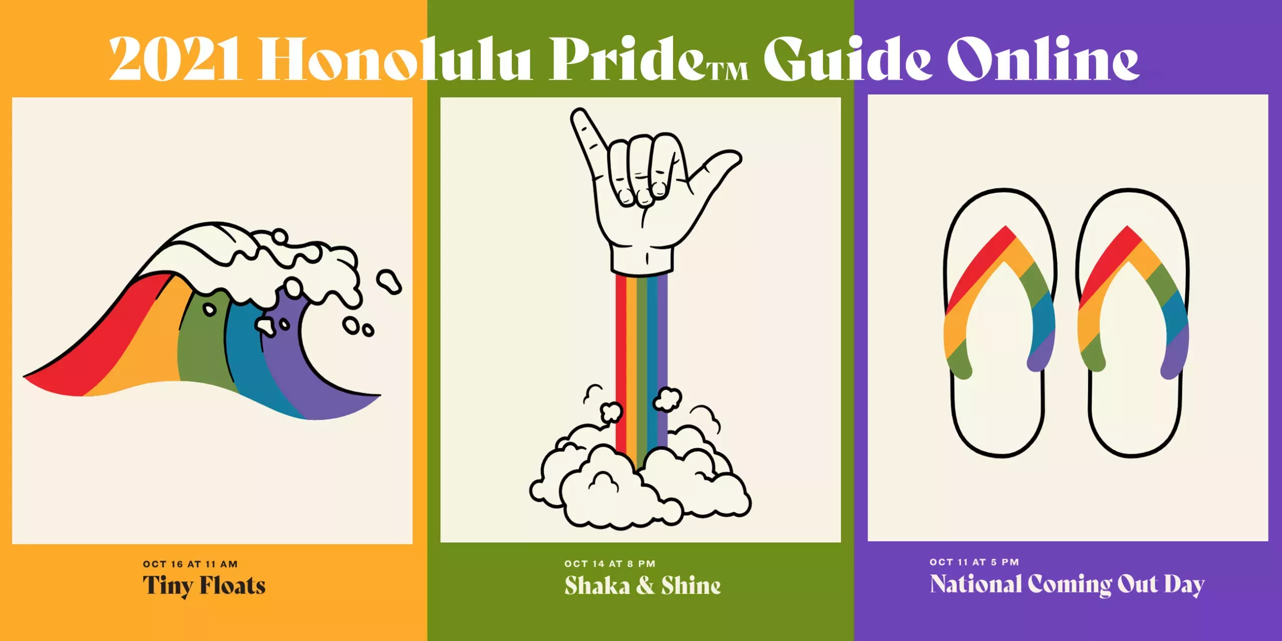 El espíritu hawaiano de "Aloha" siempre brilla.