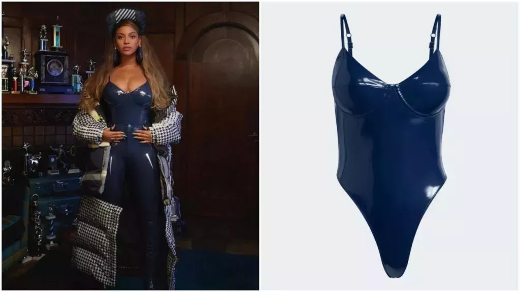 Beyoncé arrasa en Internet al posar con un body de látex de la última colección de Ivy Park