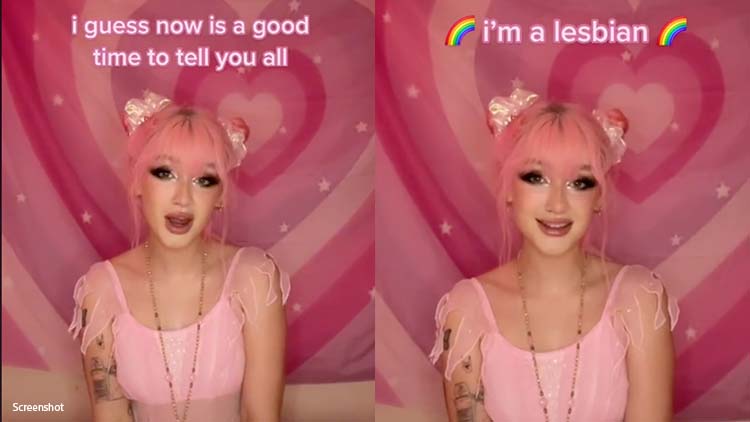 La cantante pop Peach PRC sale del armario en un video de Tik Tok