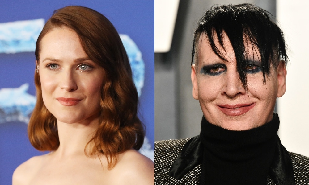 Evan Rachel Wood dice que Marilyn Manson la violó ante las cámaras