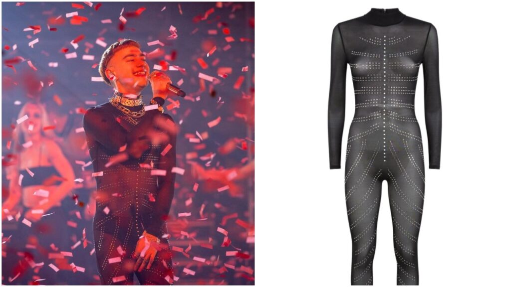 Olly Alexander nos sorprendió con un atrevido body en Nochevieja
