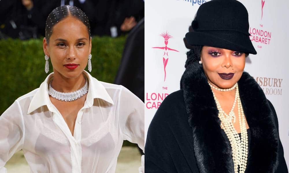 Alicia Keys dice estar enamorada de Janet Jackson