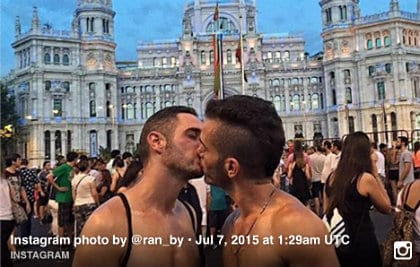 Fotos de Instagram gay que te harán querer visitar el Orgullo de Madrid