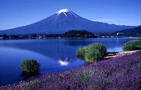 Icónico amanecer en el Monte Fuji