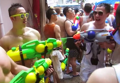 Los diez mejores consejos de Songkran en Bangkok para los viajeros homosexuales