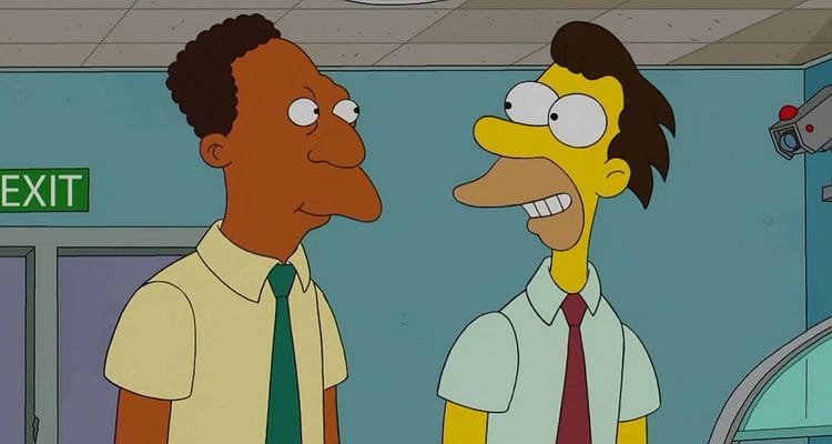 El guionista de Los Simpson defiende el chiste sobre sexo gay de Lenny y Carl