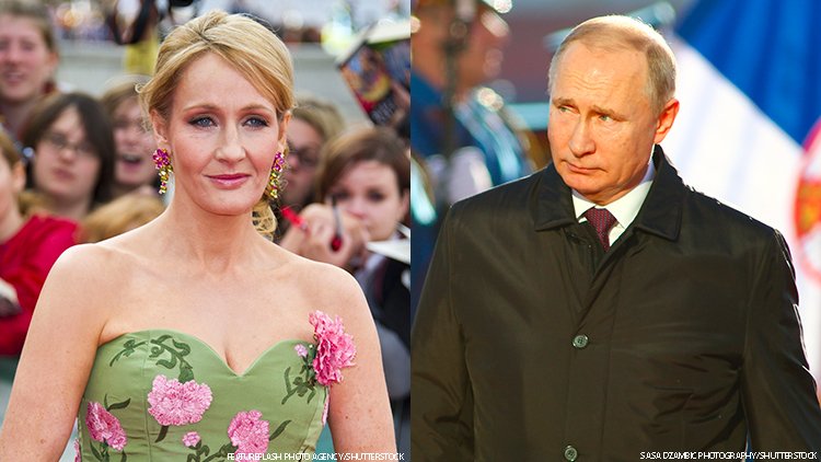 Putin defiende a JK Rowling de la cultura de la cancelación
