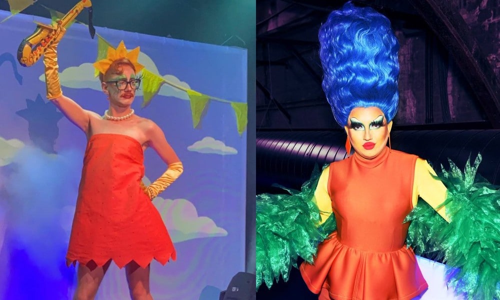 Artistas drag se transforman en Los Simpsons para un homenaje