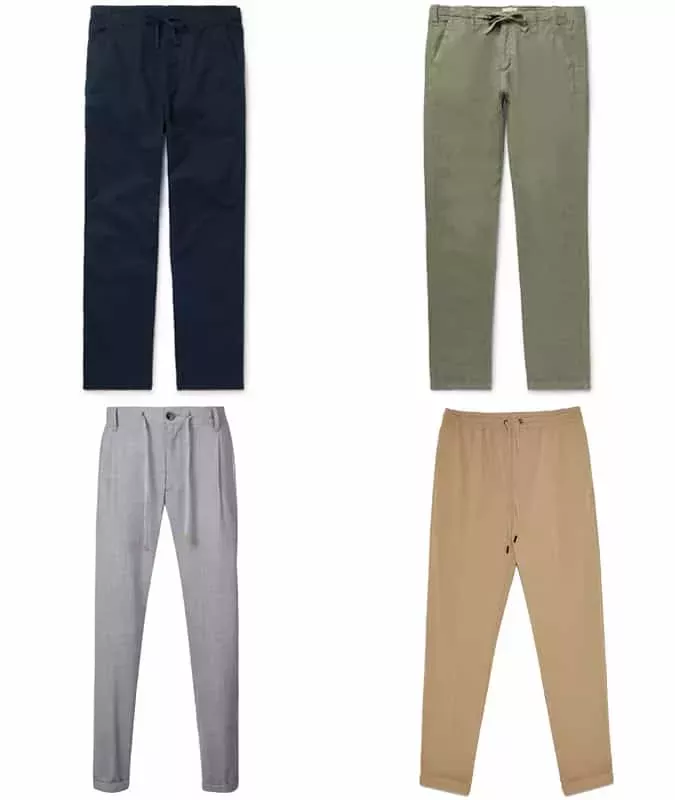 12 tipos de pantalones de hombre para elevar tu estilo