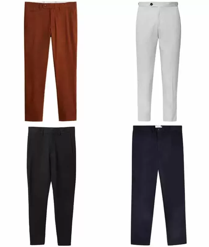 12 tipos de pantalones de hombre para elevar tu estilo