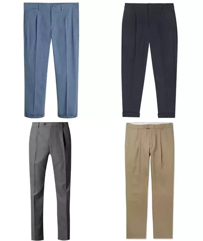 12 tipos de pantalones de hombre para elevar tu estilo