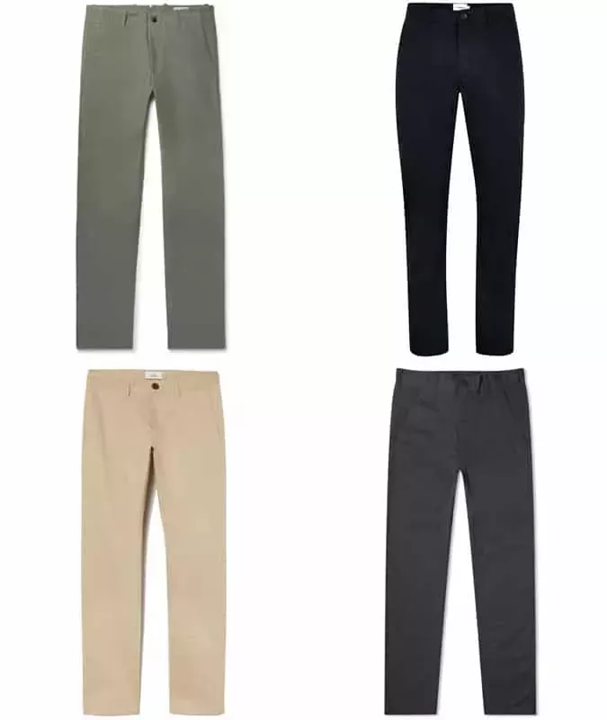 12 tipos de pantalones de hombre para elevar tu estilo