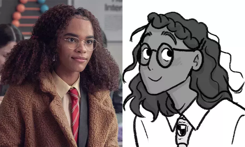 As&iacute; son los personajes de Heartstopper en la serie de Netflix frente a las novelas gr&aacute;ficas