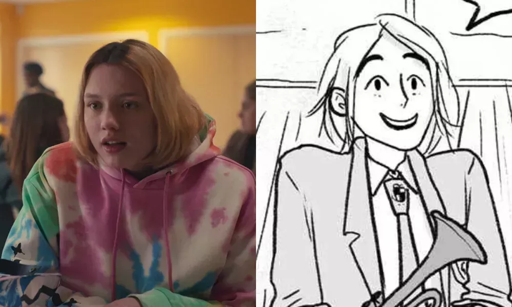 As&iacute; son los personajes de Heartstopper en la serie de Netflix frente a las novelas gr&aacute;ficas