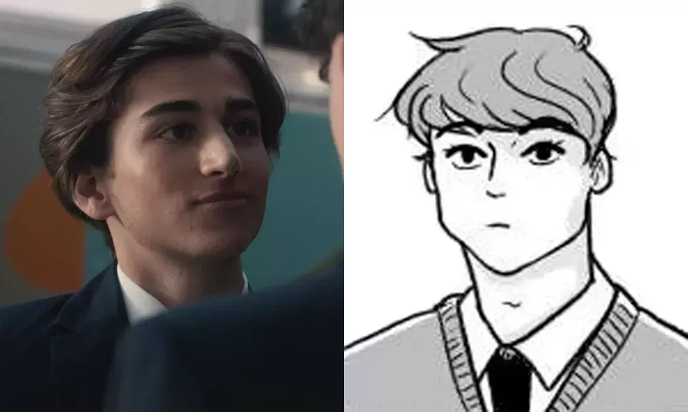 As&iacute; son los personajes de Heartstopper en la serie de Netflix frente a las novelas gr&aacute;ficas