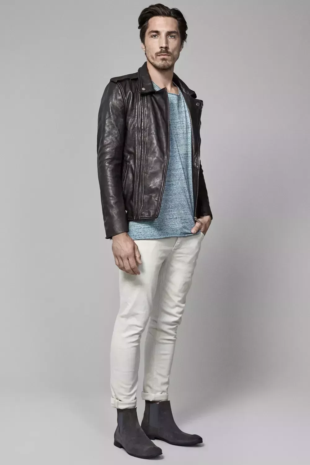 Cómo llevar una chaqueta de cuero: 5 conjuntos elegantes y modernos para hombres