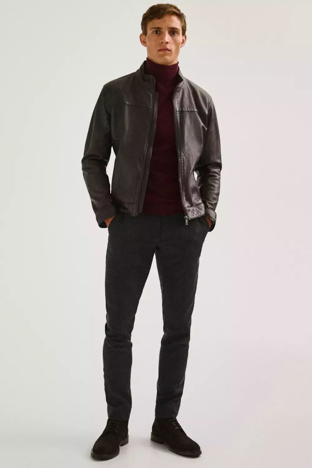 Cómo llevar una chaqueta de cuero: 5 conjuntos elegantes y modernos para hombres