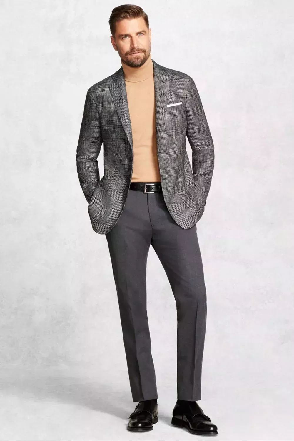 Conjuntos de cuello alto para hombres: 8 maneras sofisticadas de llevarlo