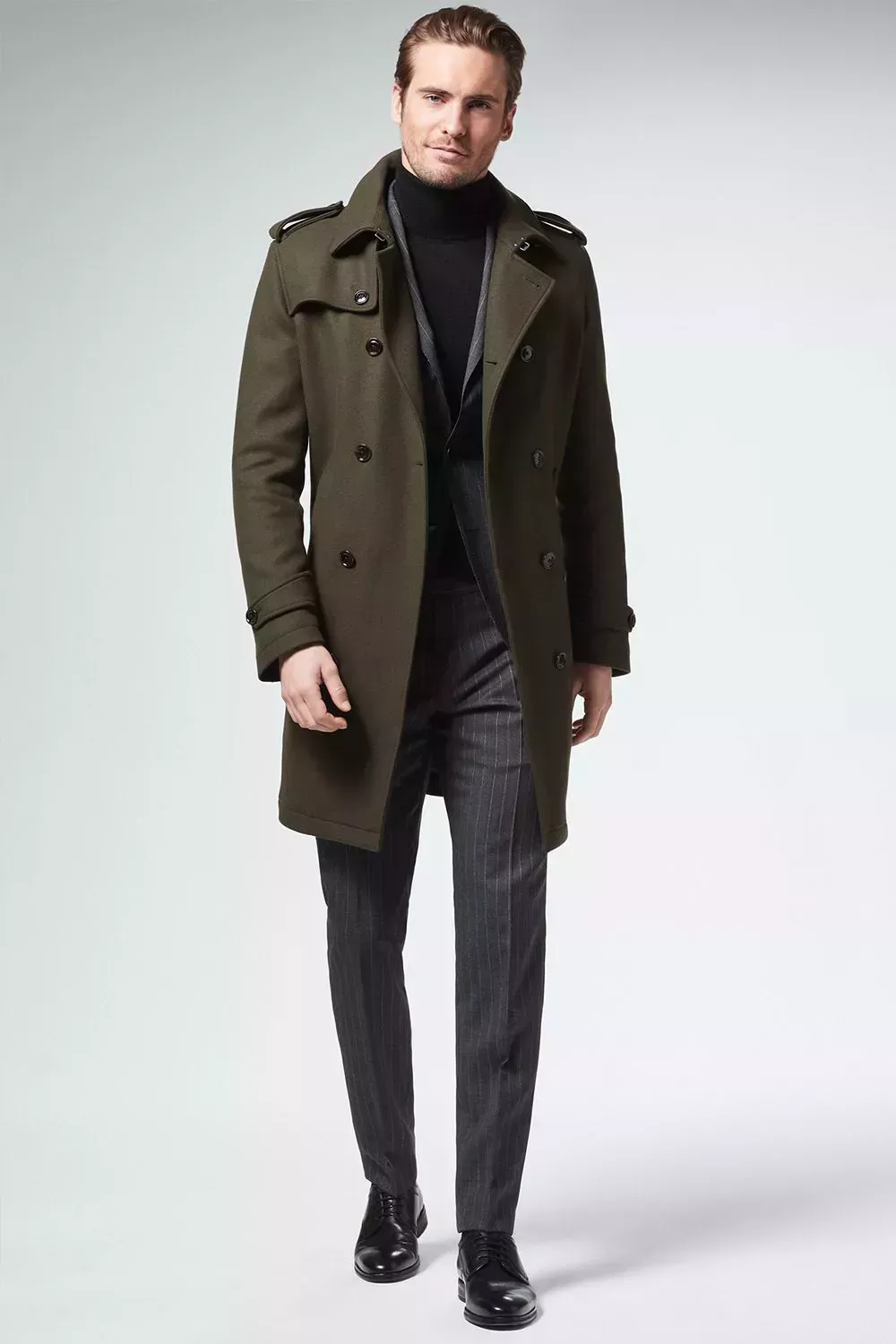 Conjuntos de cuello alto para hombres: 8 maneras sofisticadas de llevarlo