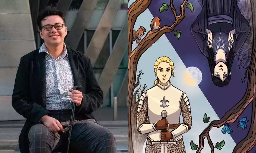 Conoce al dibujante de cómics queer que evoca épicas fantasías trans y romances victorianos gay