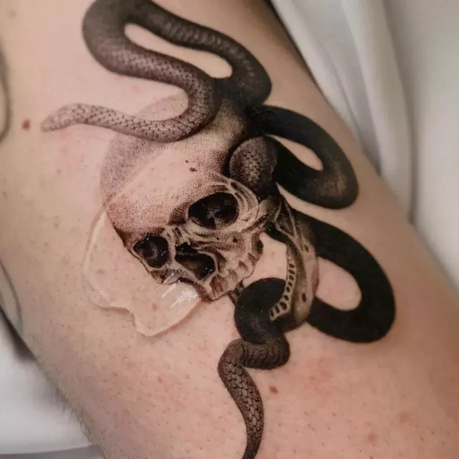 Ideas de tatuajes de serpientes 2022