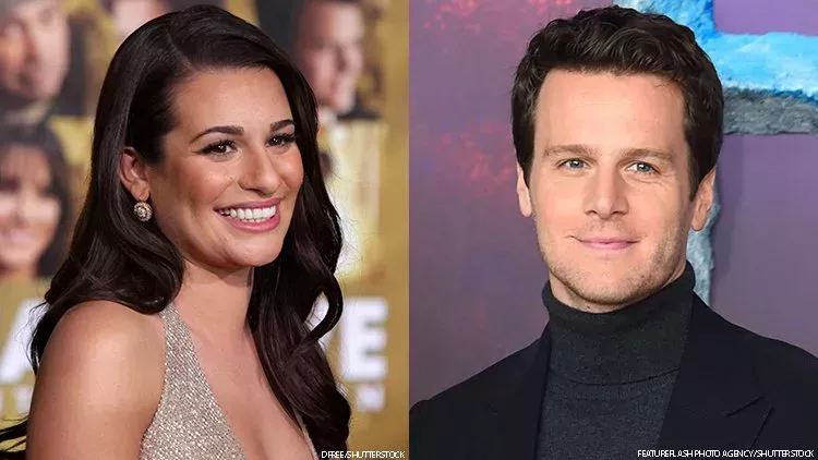 Lea Michele Offers to Carry Jonathan Groff’s Baby jonathan groff and lea michele