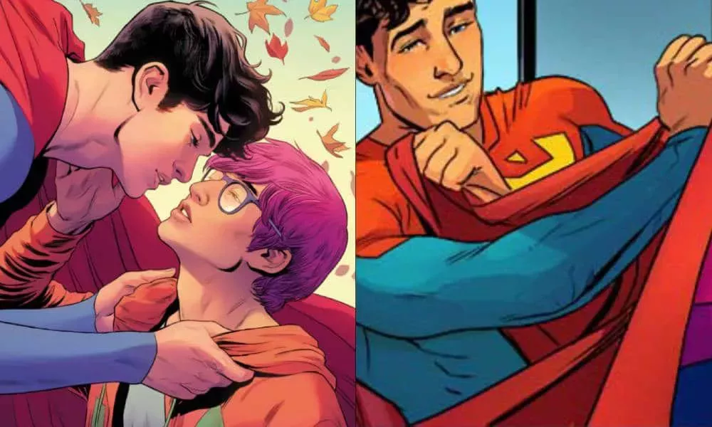 El novio de Superman le regala una preciosa capa arco iris en el cómic especial del Orgullo
