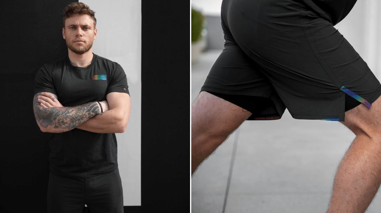 Gus Kenworthy lanza una colección del Orgullo para recaudar fondos vitales para las personas LGBTQ+.