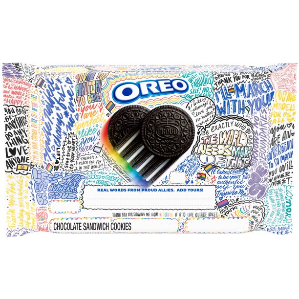 Oreo lanza un packaging especial por el mes del orgullo